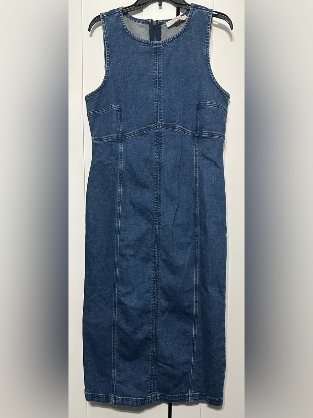 LOFT Blue Denim Dress